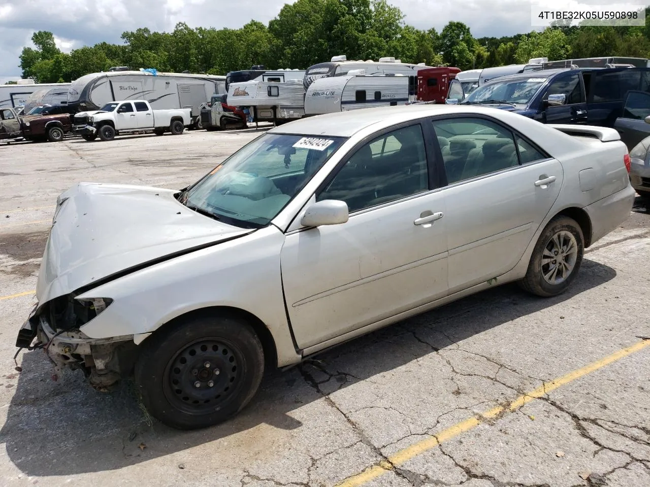 2005 Toyota Camry Le VIN: 4T1BE32K05U590898 Lot: 54942424