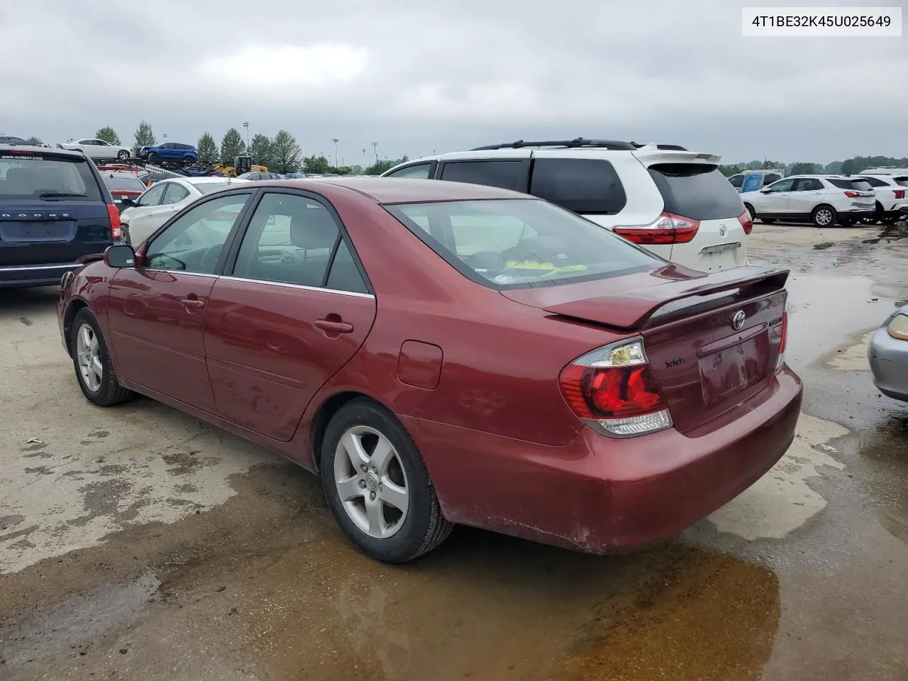 2005 Toyota Camry Le VIN: 4T1BE32K45U025649 Lot: 55016124