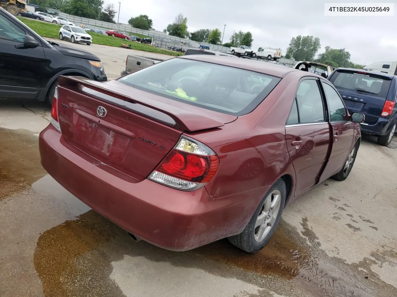 2005 Toyota Camry Le VIN: 4T1BE32K45U025649 Lot: 55016124