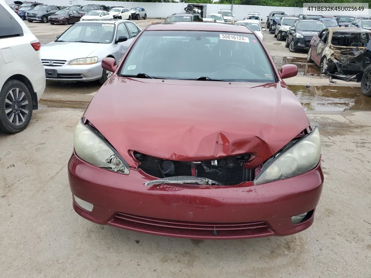 2005 Toyota Camry Le VIN: 4T1BE32K45U025649 Lot: 55016124