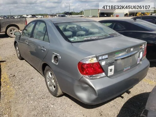 2005 Toyota Camry Le VIN: 4T1BE32K45U626107 Lot: 56220622