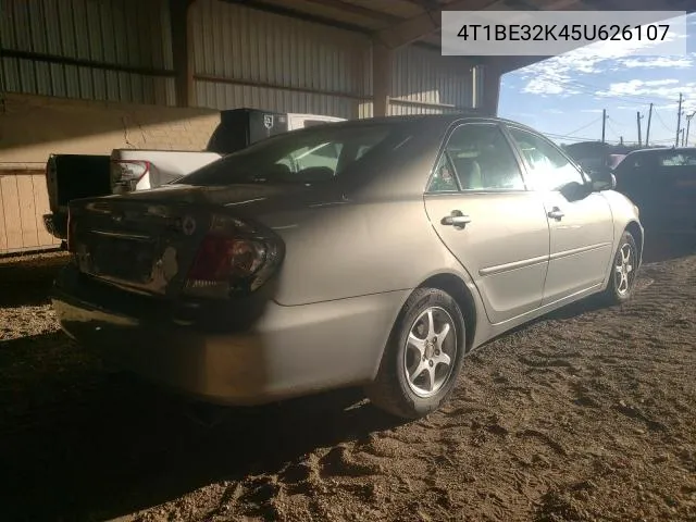 4T1BE32K45U626107 2005 Toyota Camry Le