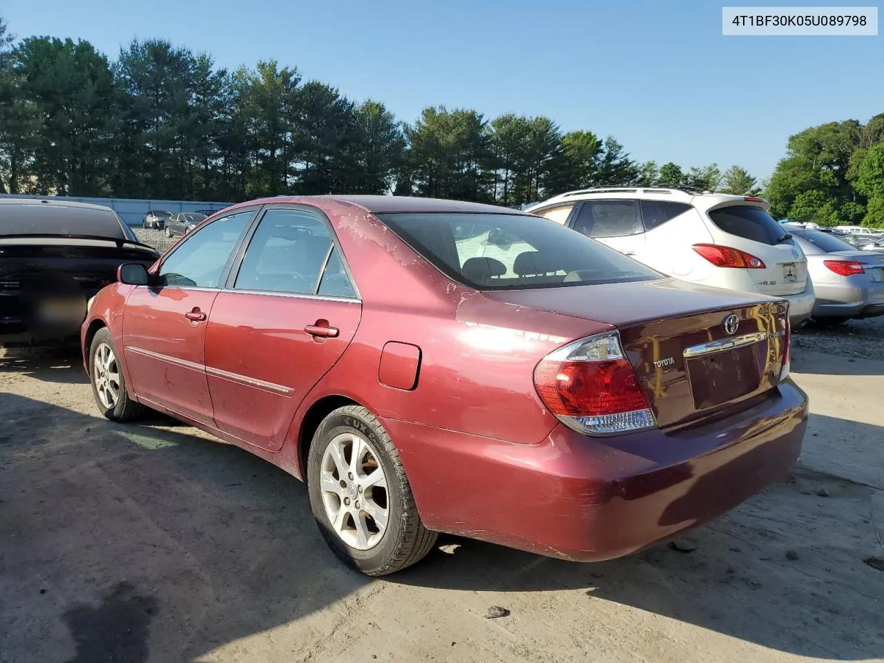 4T1BF30K05U089798 2005 Toyota Camry Le