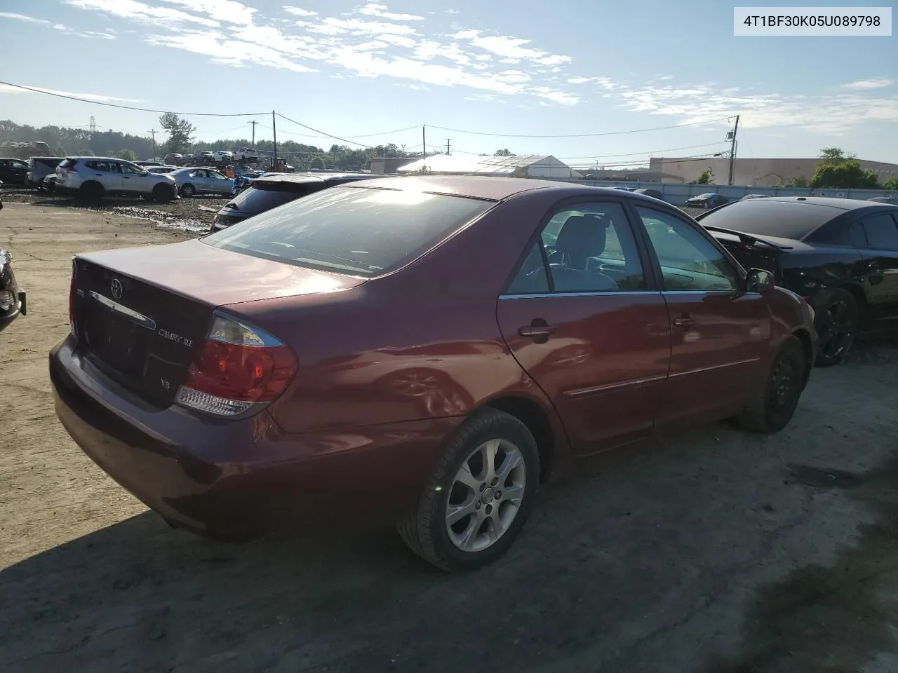 2005 Toyota Camry Le VIN: 4T1BF30K05U089798 Lot: 56967924