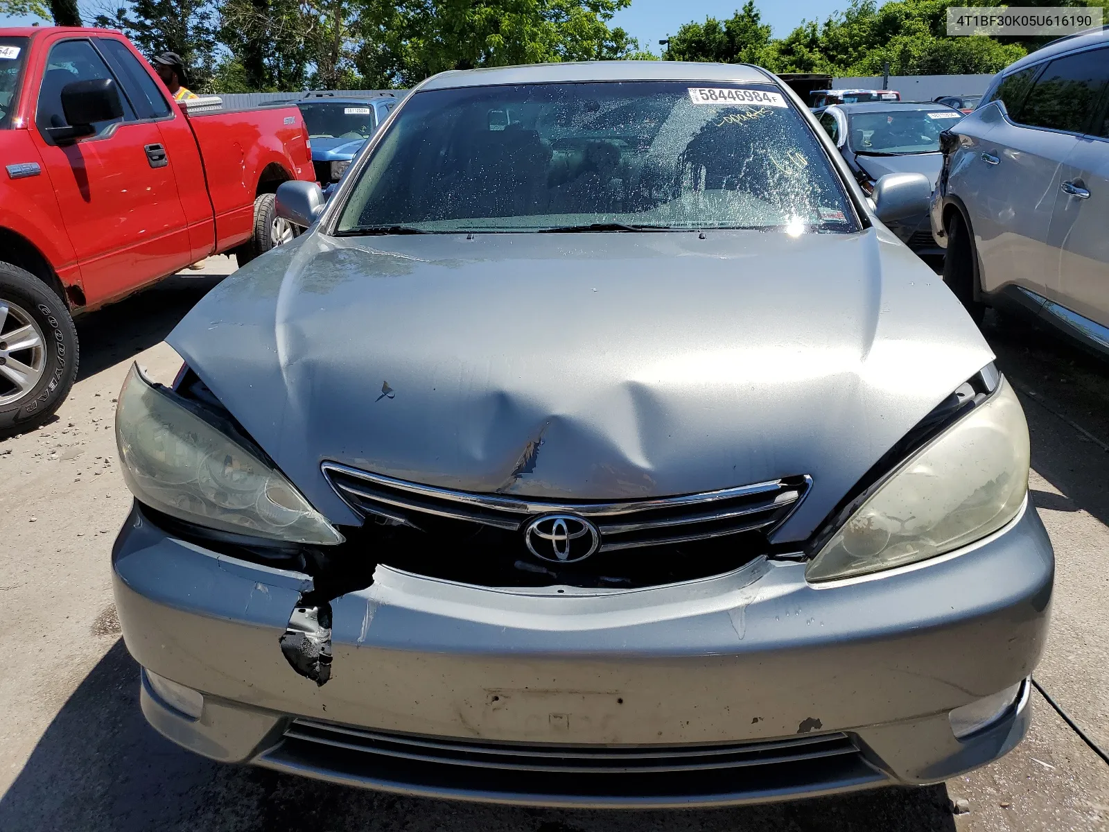 2005 Toyota Camry Le VIN: 4T1BF30K05U616190 Lot: 58446984