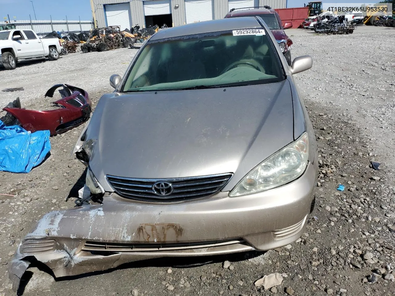 2005 Toyota Camry Le VIN: 4T1BE32K65U953530 Lot: 59292864