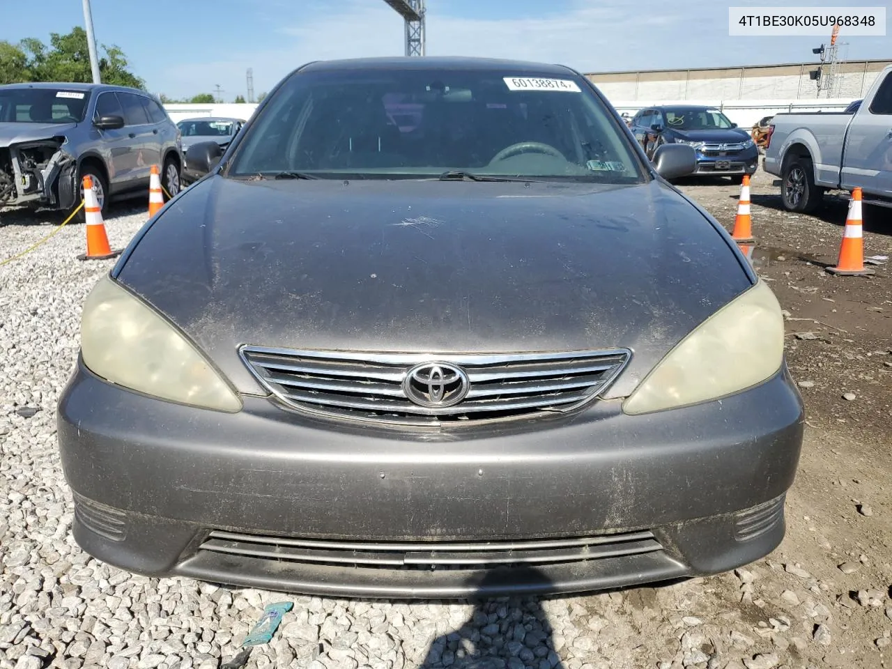 2005 Toyota Camry Le VIN: 4T1BE30K05U968348 Lot: 60138874