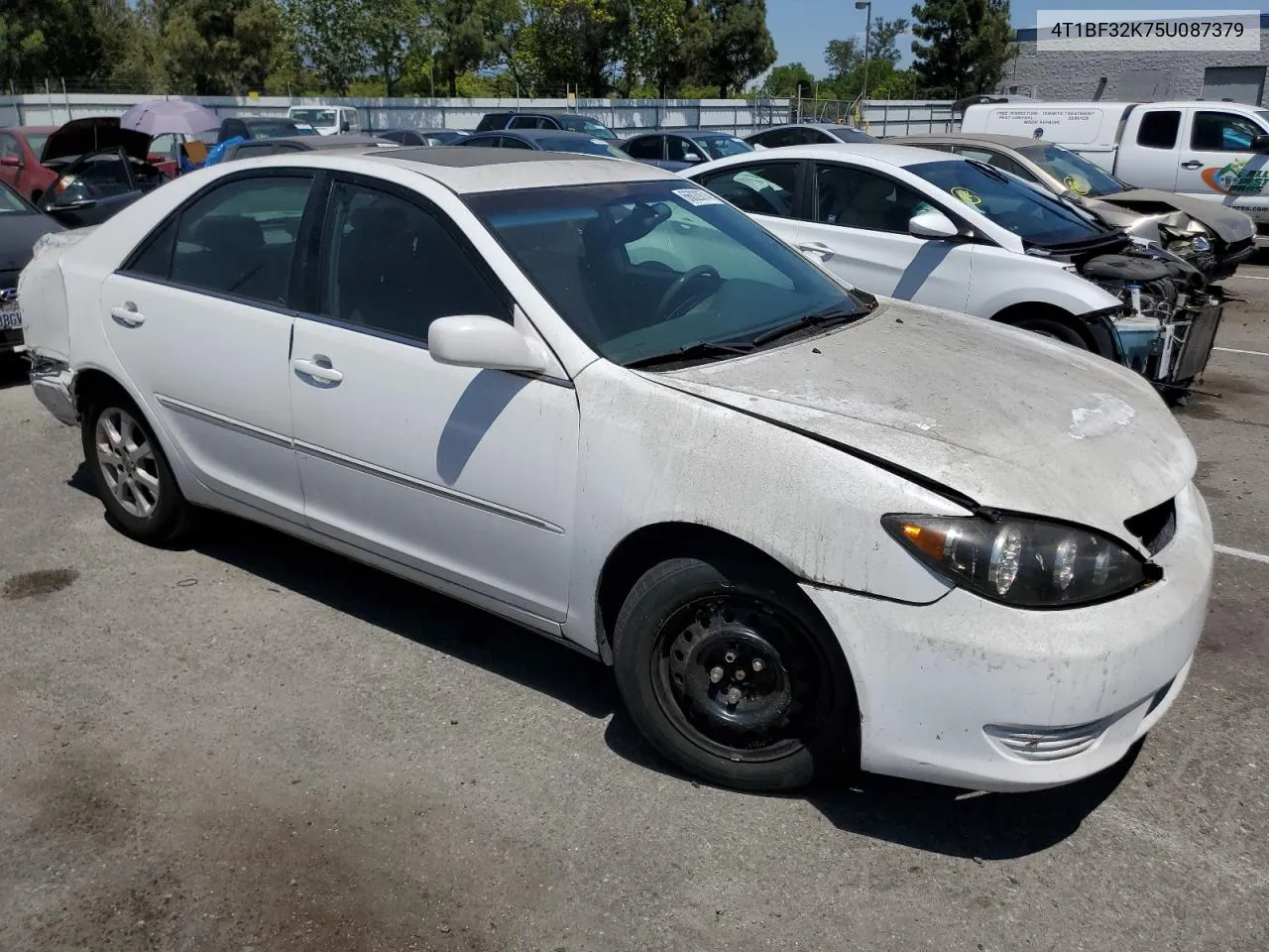 2005 Toyota Camry Le VIN: 4T1BF32K75U087379 Lot: 66028674