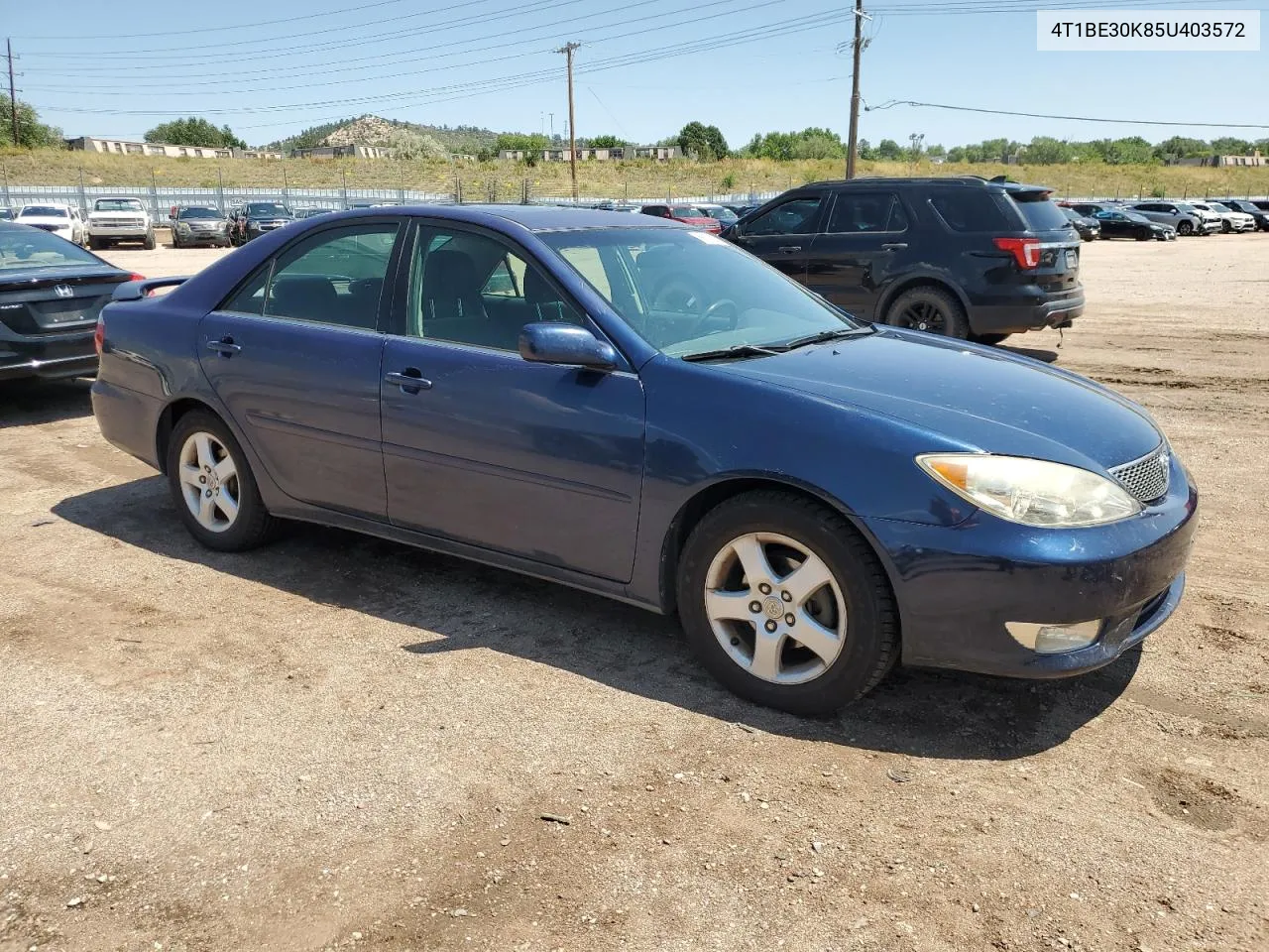 2005 Toyota Camry Le VIN: 4T1BE30K85U403572 Lot: 66039004