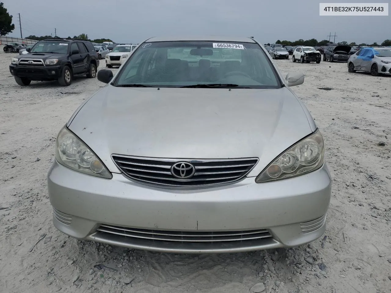 2005 Toyota Camry Le VIN: 4T1BE32K75U527443 Lot: 66536794