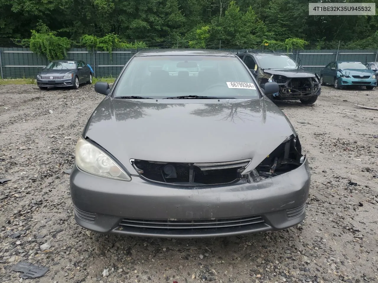 2005 Toyota Camry Le VIN: 4T1BE32K35U945532 Lot: 66799364