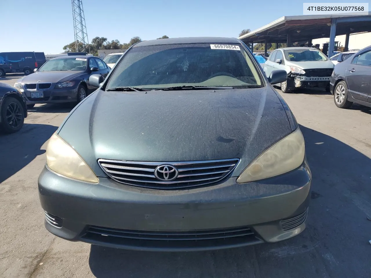 2005 Toyota Camry Le VIN: 4T1BE32K05U077568 Lot: 66970854