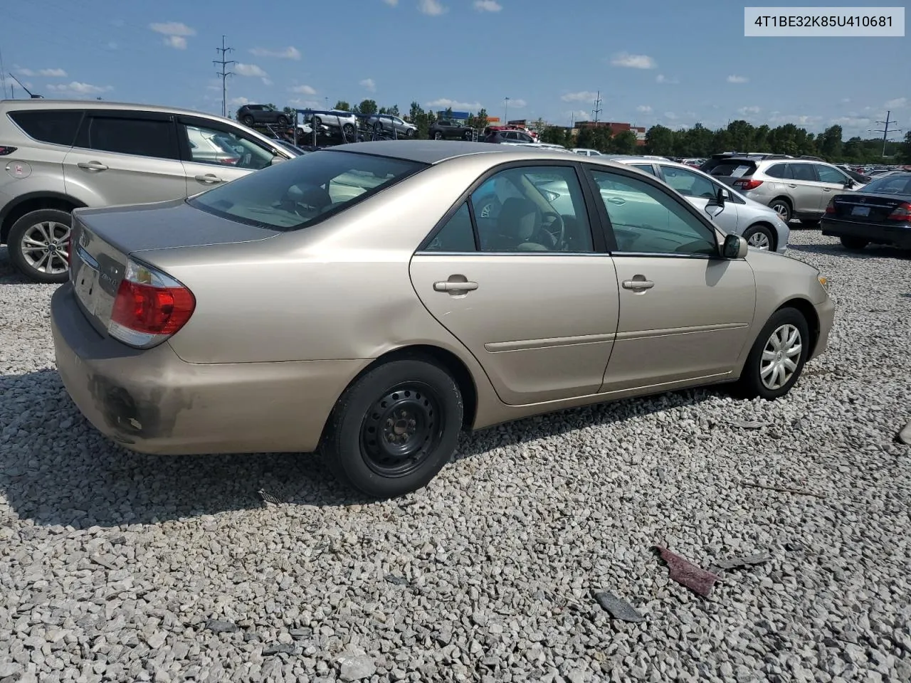 2005 Toyota Camry Le VIN: 4T1BE32K85U410681 Lot: 67387824