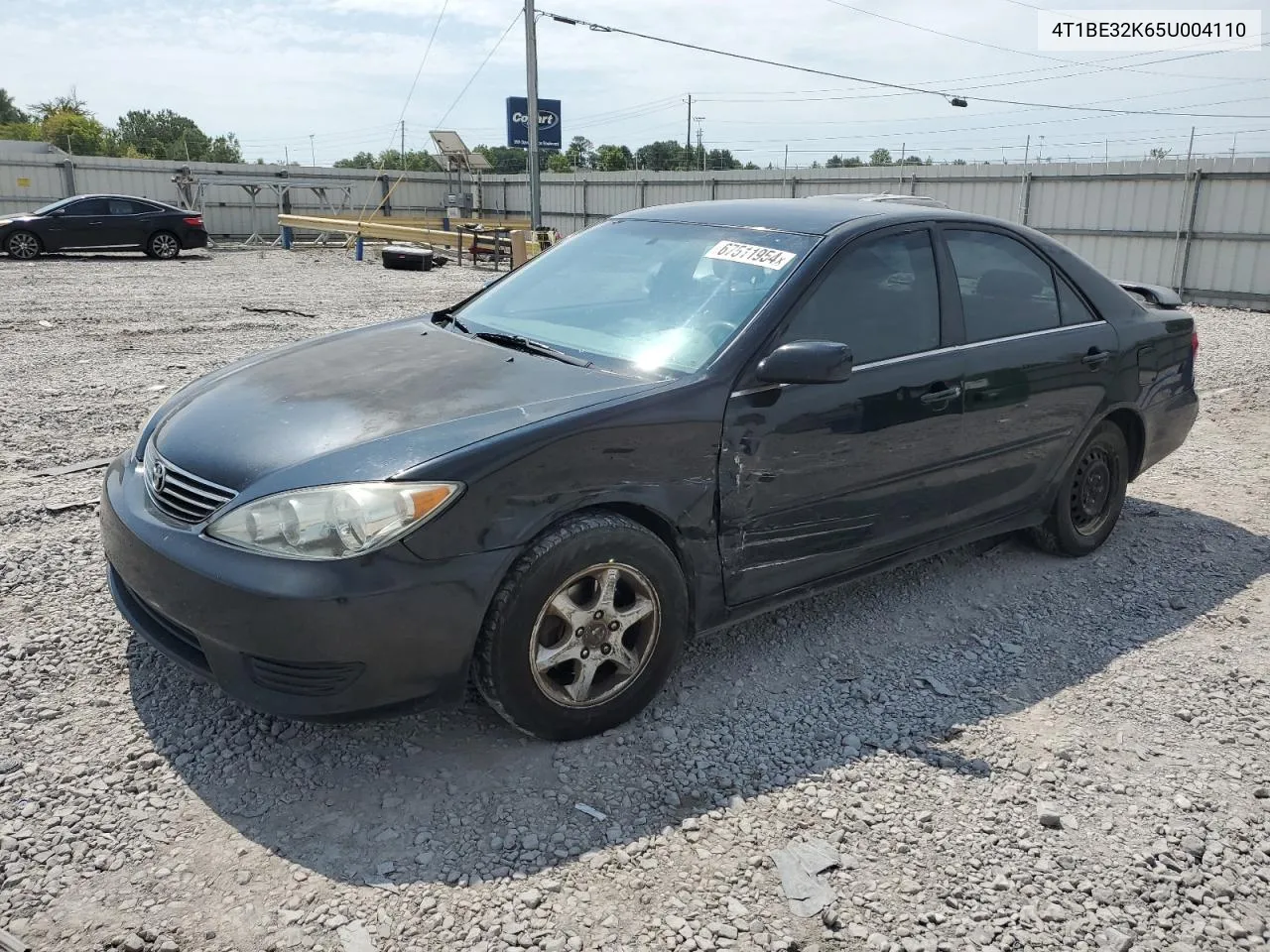 2005 Toyota Camry Le VIN: 4T1BE32K65U004110 Lot: 67511954