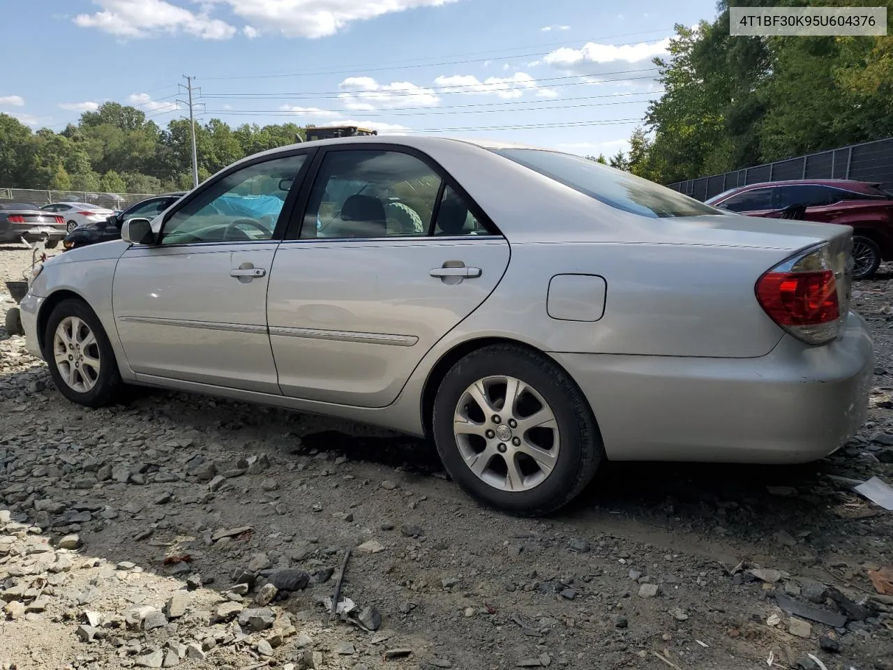 2005 Toyota Camry Le VIN: 4T1BF30K95U604376 Lot: 68321064