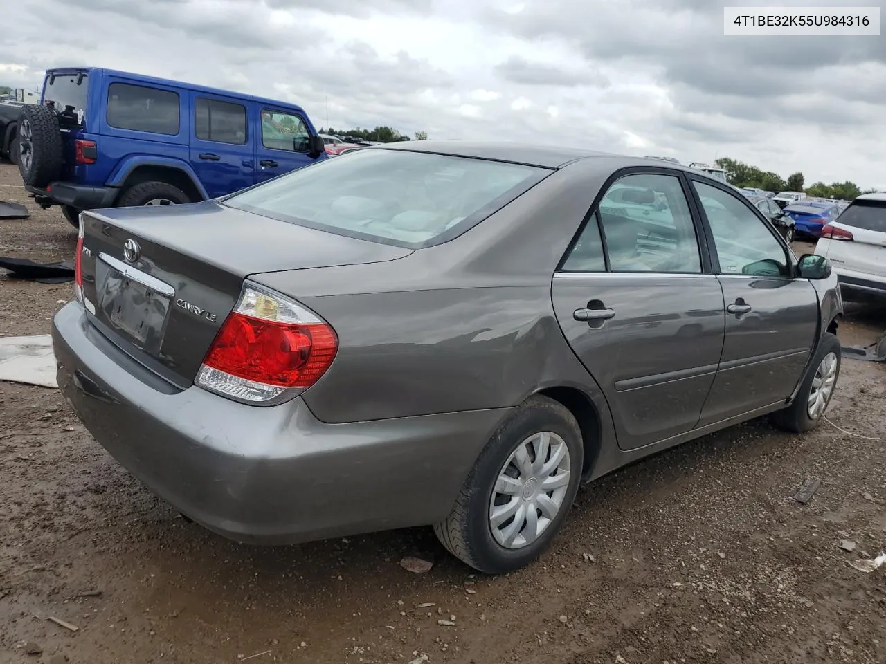 4T1BE32K55U984316 2005 Toyota Camry Le