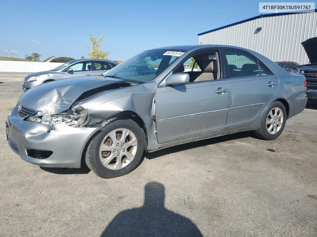 2005 Toyota Camry Le VIN: 4T1BF30K15U591767 Lot: 69767574