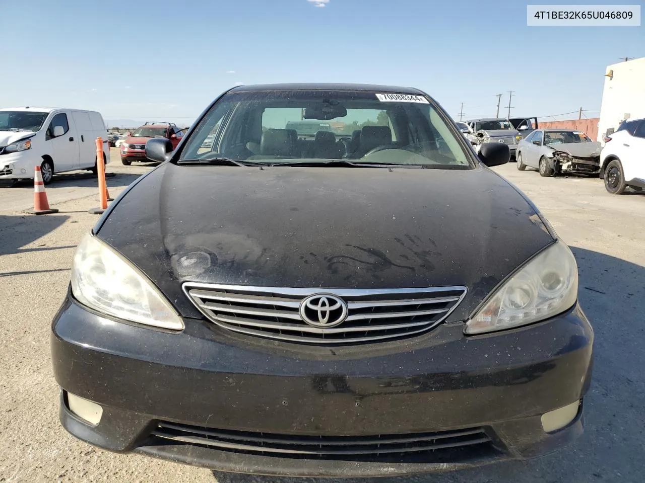 2005 Toyota Camry Le VIN: 4T1BE32K65U046809 Lot: 70088344