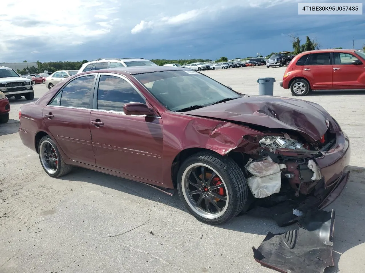 4T1BE30K95U057435 2005 Toyota Camry Le