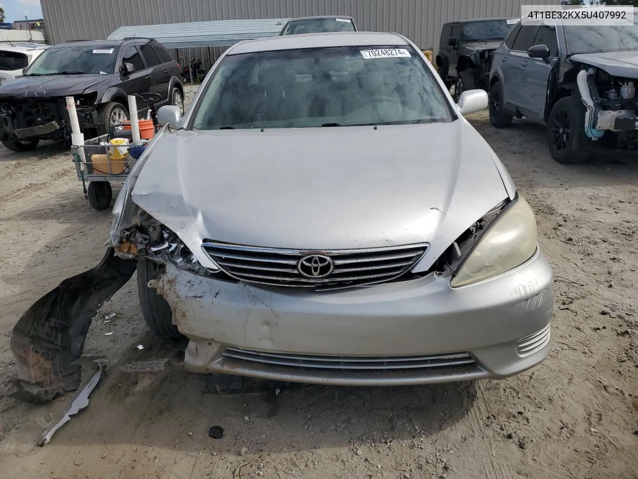 2005 Toyota Camry Le VIN: 4T1BE32KX5U407992 Lot: 70248274