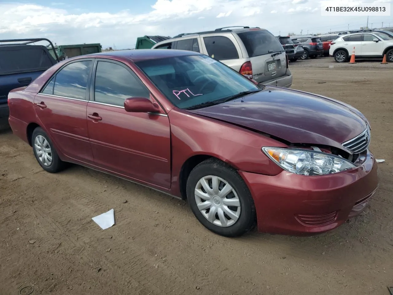 2005 Toyota Camry Le VIN: 4T1BE32K45U098813 Lot: 70371564