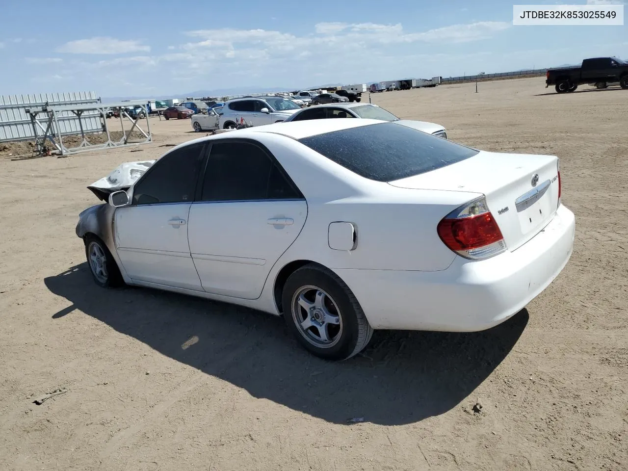 2005 Toyota Camry Le VIN: JTDBE32K853025549 Lot: 70443564