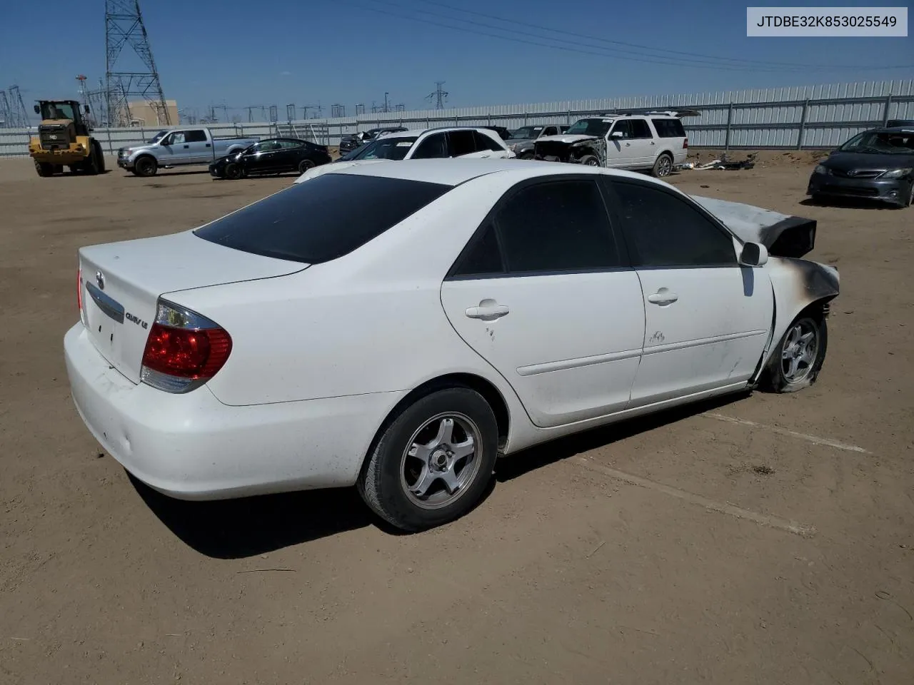 JTDBE32K853025549 2005 Toyota Camry Le