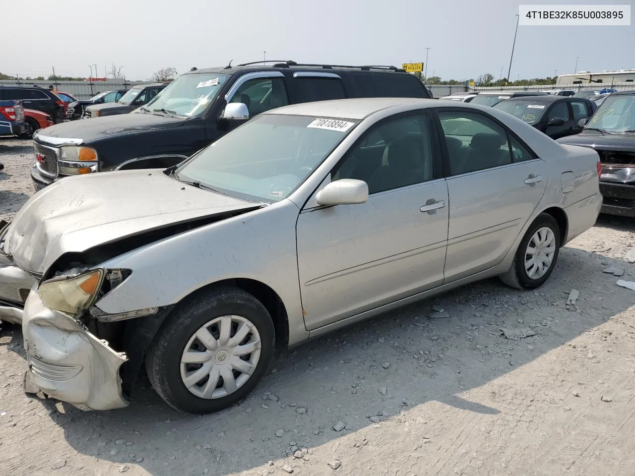 2005 Toyota Camry Le VIN: 4T1BE32K85U003895 Lot: 70818894