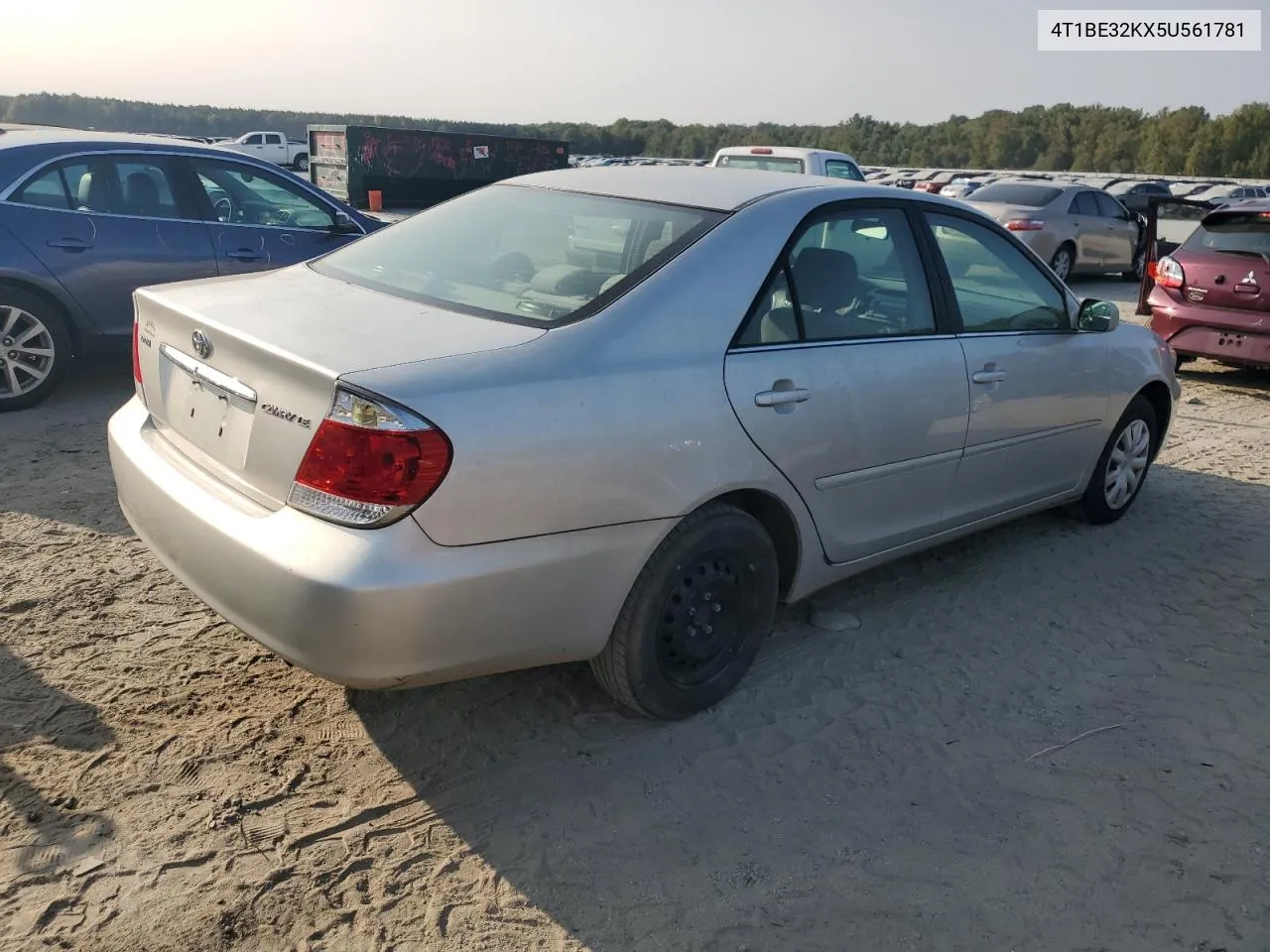 4T1BE32KX5U561781 2005 Toyota Camry Le