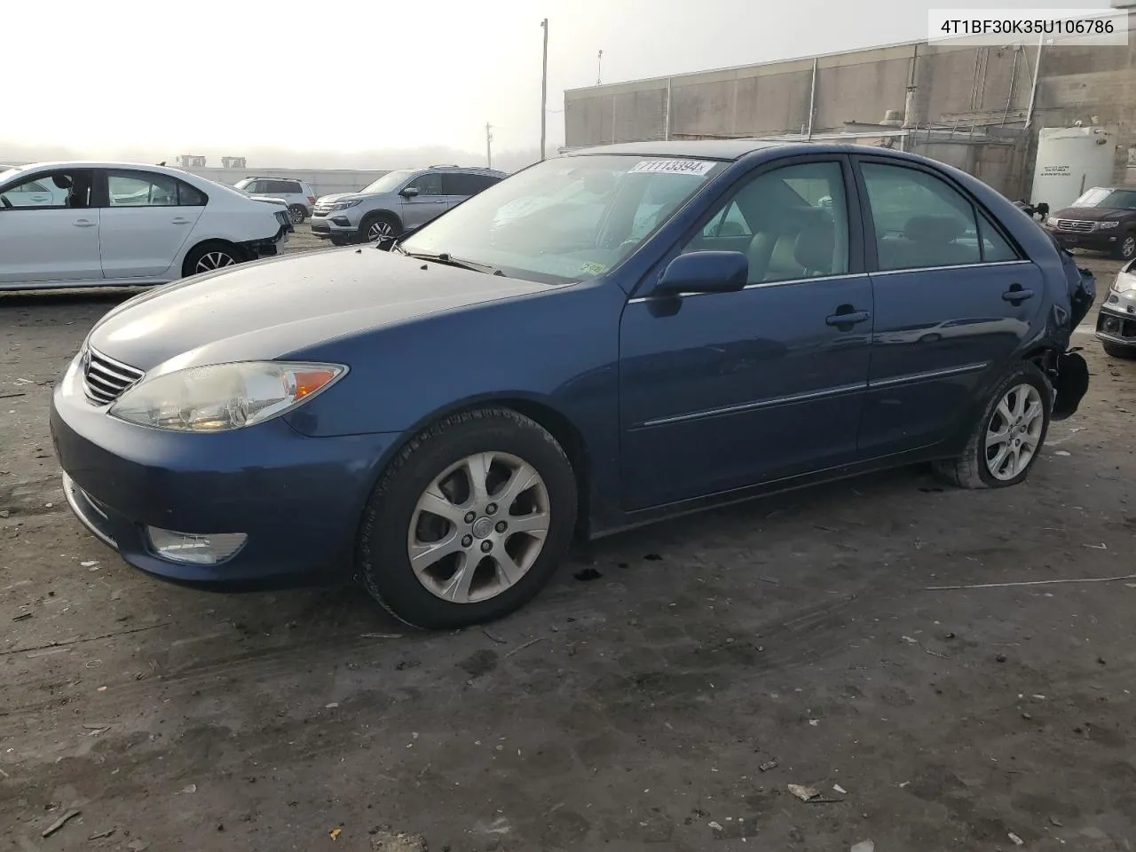 2005 Toyota Camry Le VIN: 4T1BF30K35U106786 Lot: 71113394