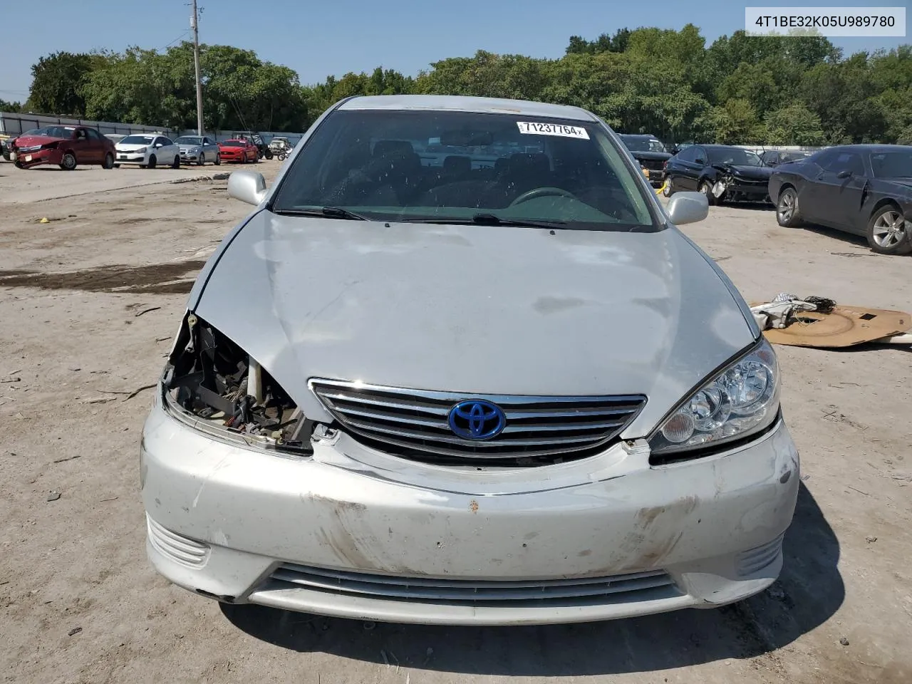 2005 Toyota Camry Le VIN: 4T1BE32K05U989780 Lot: 71237764