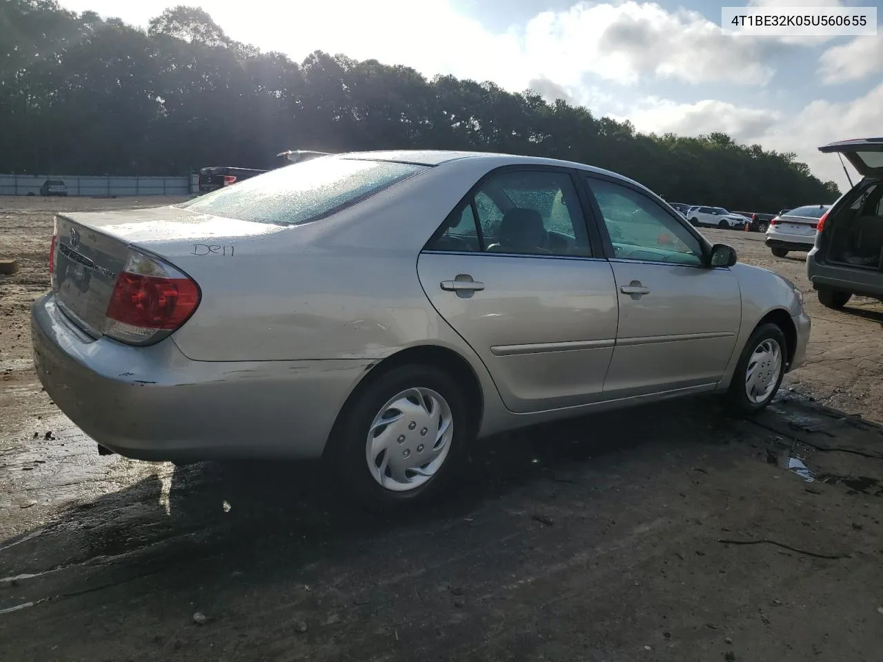 2005 Toyota Camry Le VIN: 4T1BE32K05U560655 Lot: 71536894