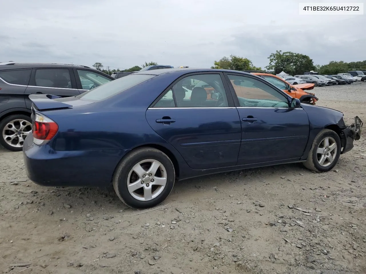 2005 Toyota Camry Le VIN: 4T1BE32K65U412722 Lot: 71614094