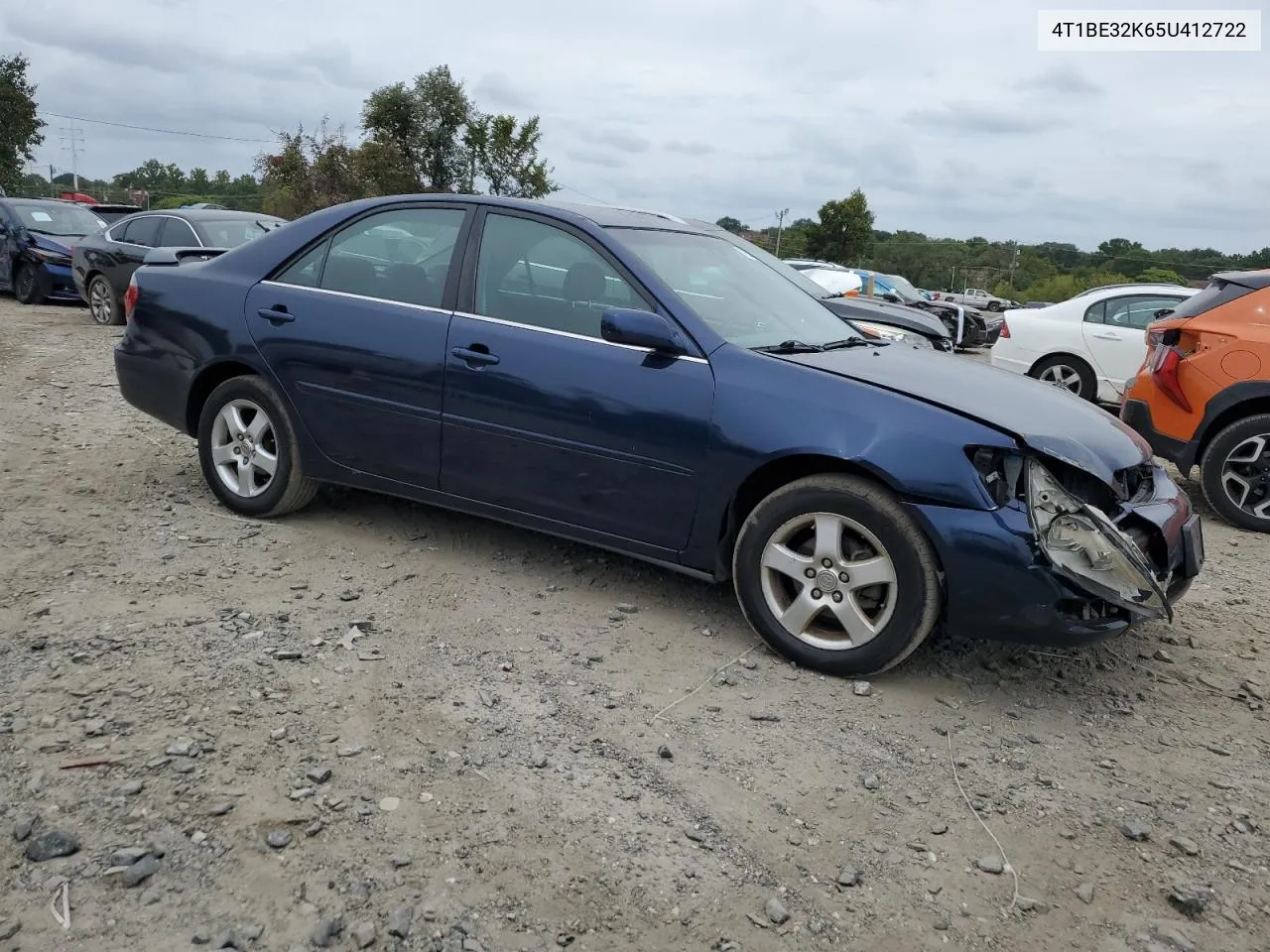 2005 Toyota Camry Le VIN: 4T1BE32K65U412722 Lot: 71614094