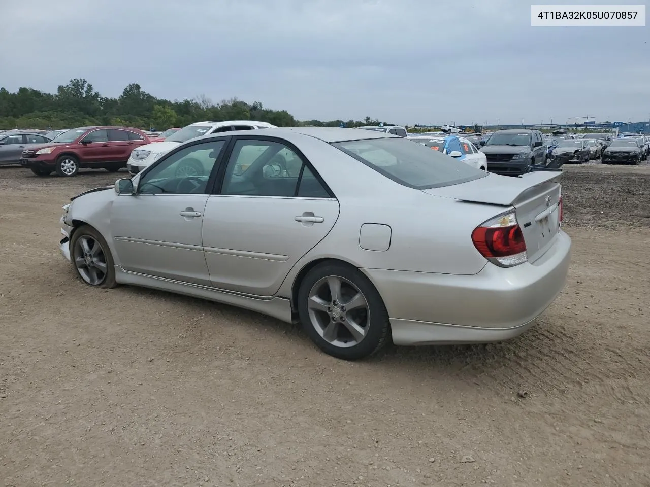 2005 Toyota Camry Se VIN: 4T1BA32K05U070857 Lot: 71629634