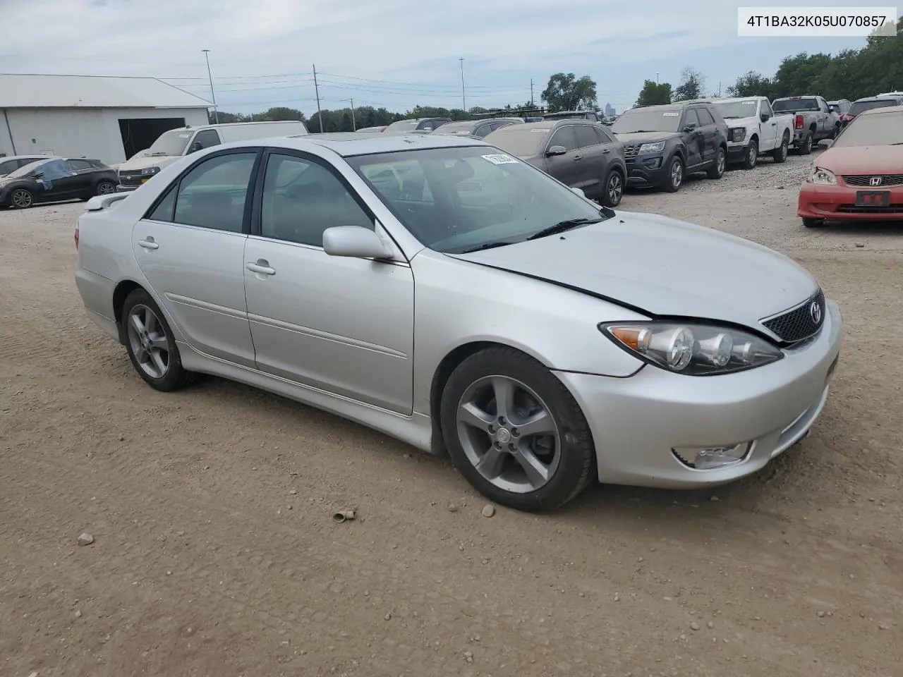 2005 Toyota Camry Se VIN: 4T1BA32K05U070857 Lot: 71629634