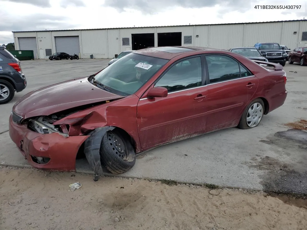 2005 Toyota Camry Le VIN: 4T1BE32K65U430797 Lot: 71712724