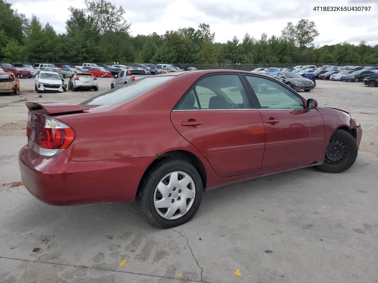 2005 Toyota Camry Le VIN: 4T1BE32K65U430797 Lot: 71712724