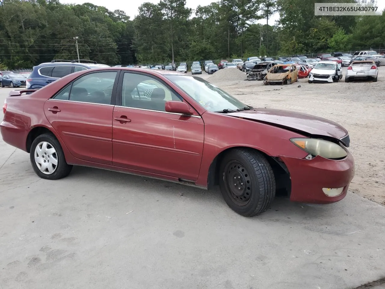 2005 Toyota Camry Le VIN: 4T1BE32K65U430797 Lot: 71712724