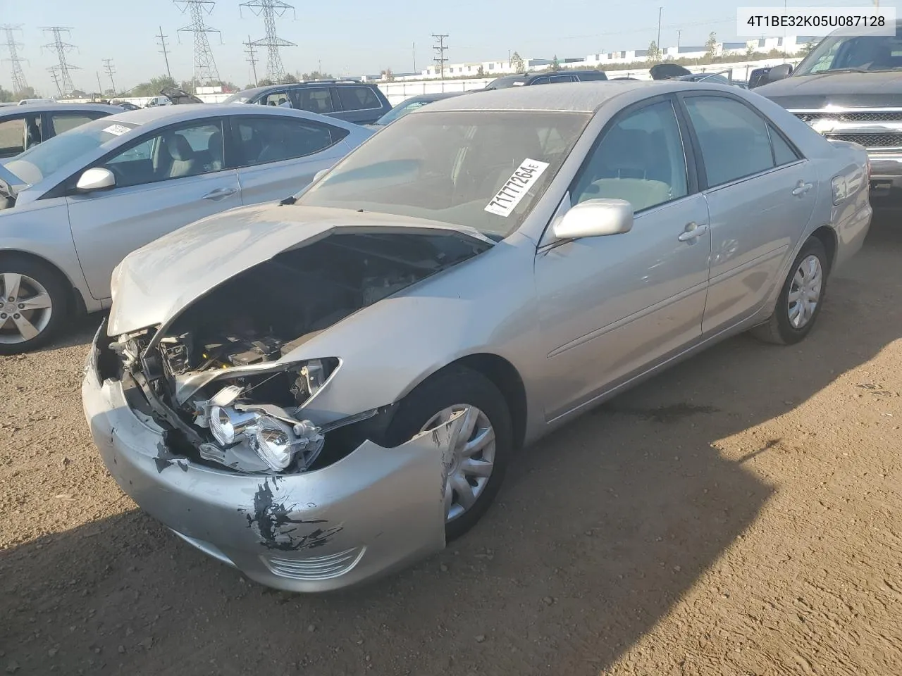 4T1BE32K05U087128 2005 Toyota Camry Le