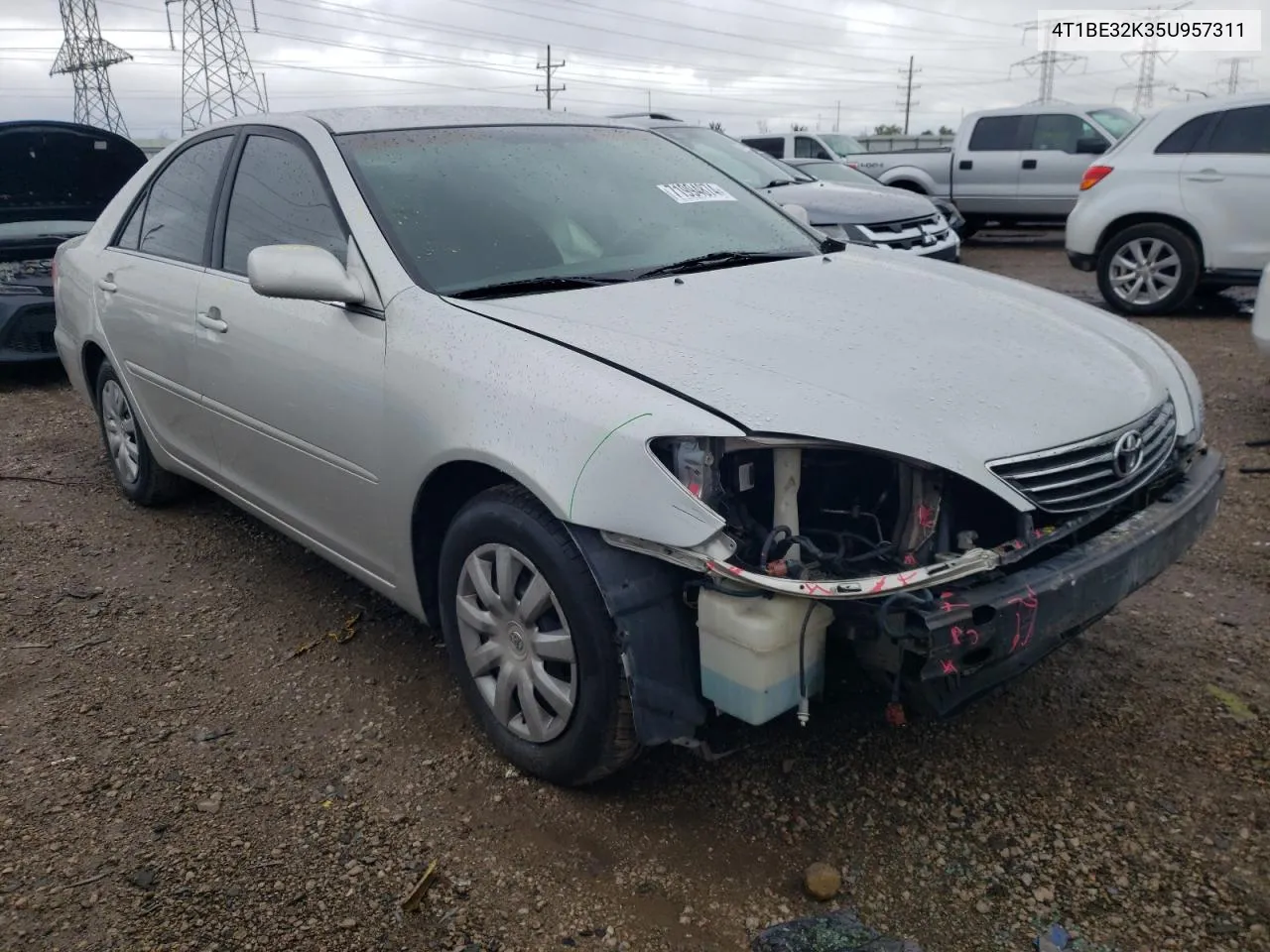 2005 Toyota Camry Le VIN: 4T1BE32K35U957311 Lot: 71994874