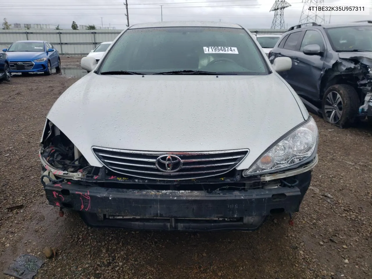 4T1BE32K35U957311 2005 Toyota Camry Le