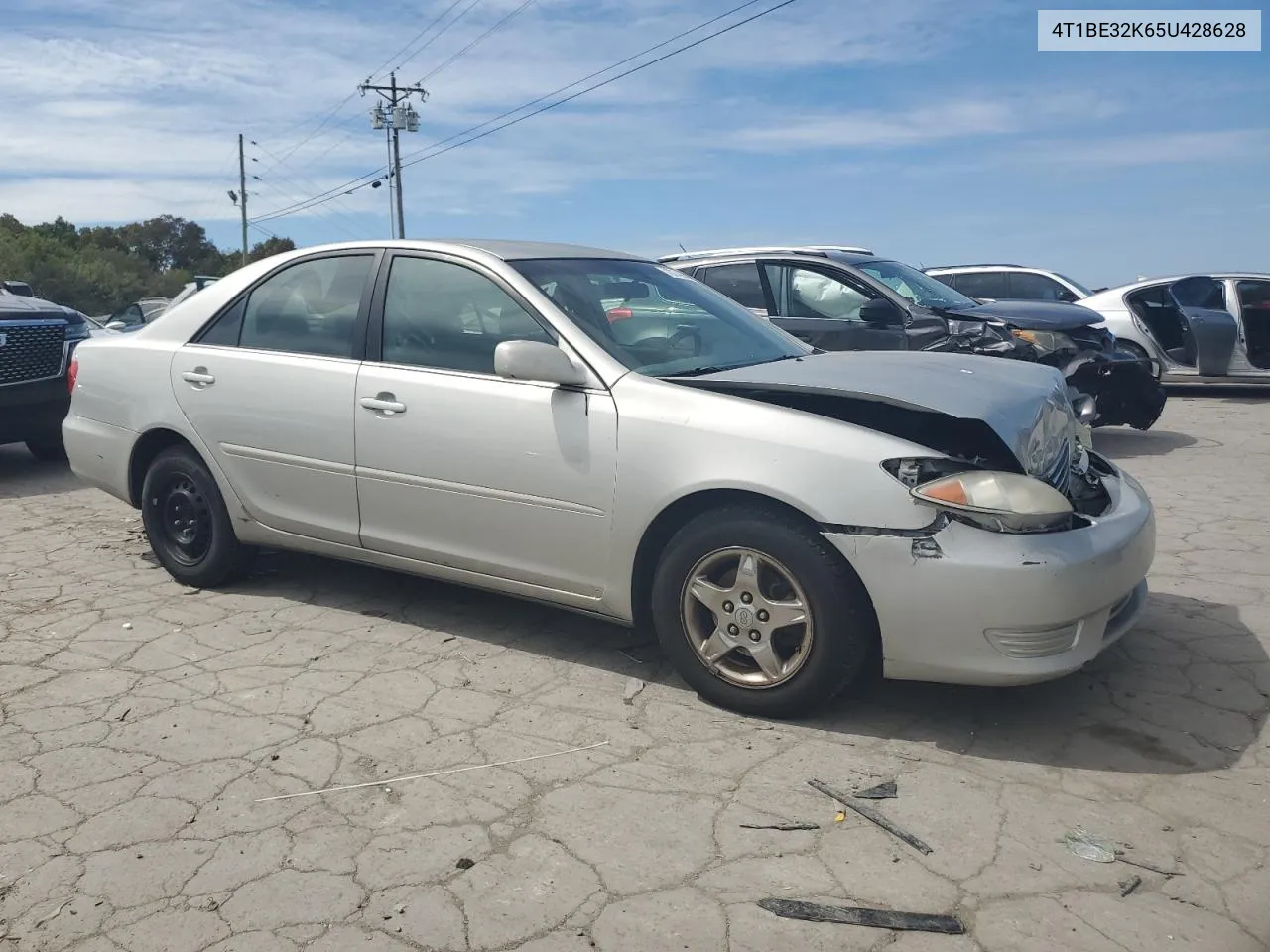 2005 Toyota Camry Le VIN: 4T1BE32K65U428628 Lot: 72074264