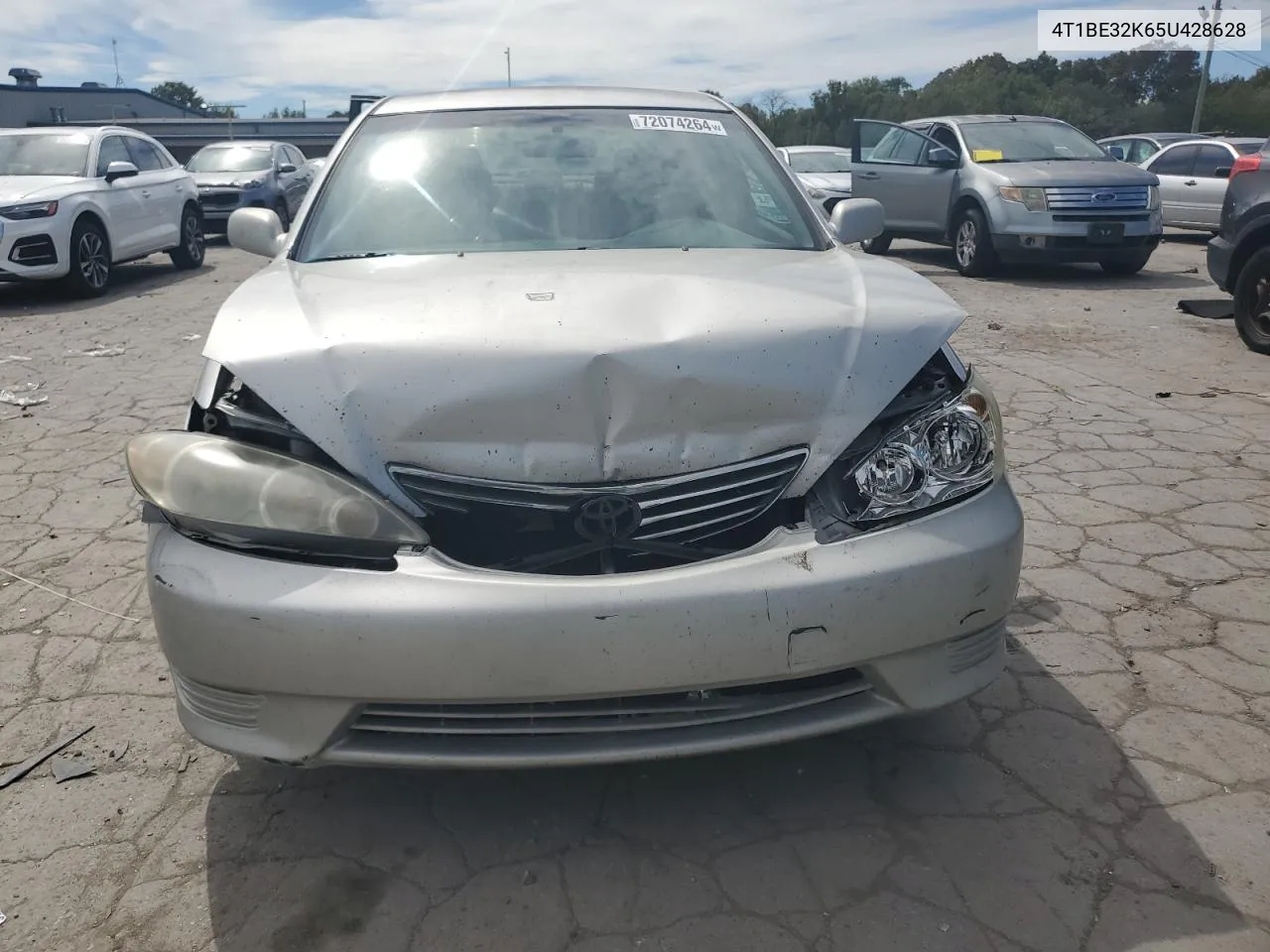 2005 Toyota Camry Le VIN: 4T1BE32K65U428628 Lot: 72074264