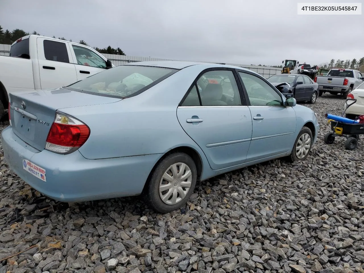 2005 Toyota Camry Le VIN: 4T1BE32K05U545847 Lot: 72249964