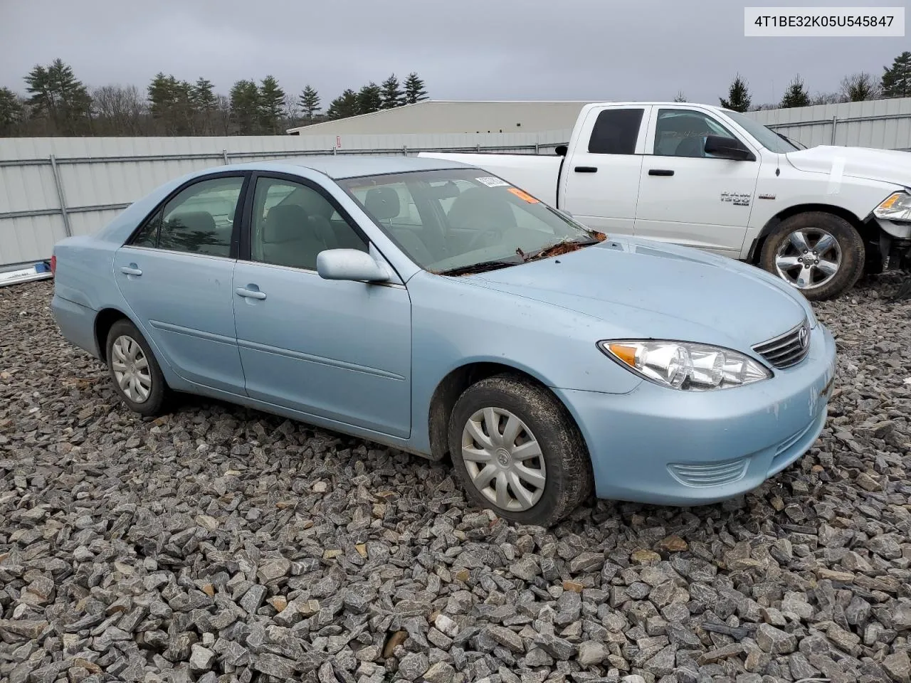 2005 Toyota Camry Le VIN: 4T1BE32K05U545847 Lot: 72249964