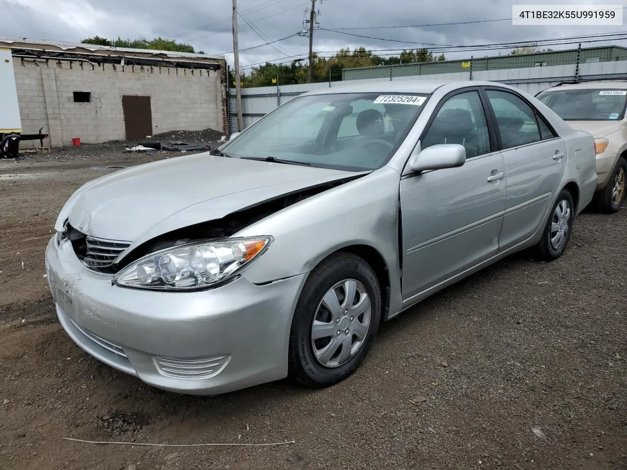 4T1BE32K55U991959 2005 Toyota Camry Le