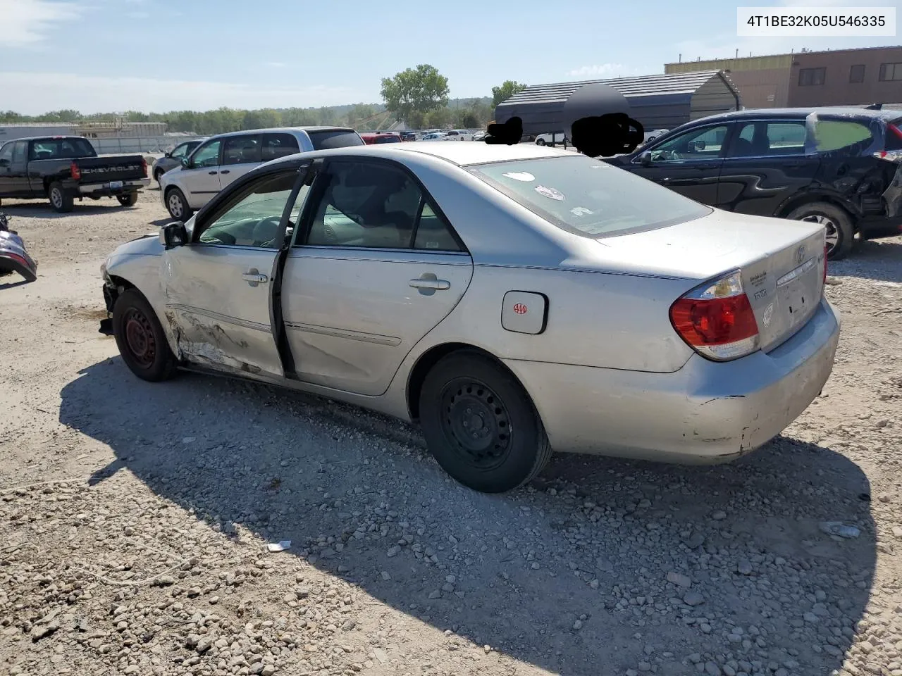 2005 Toyota Camry Le VIN: 4T1BE32K05U546335 Lot: 72330314