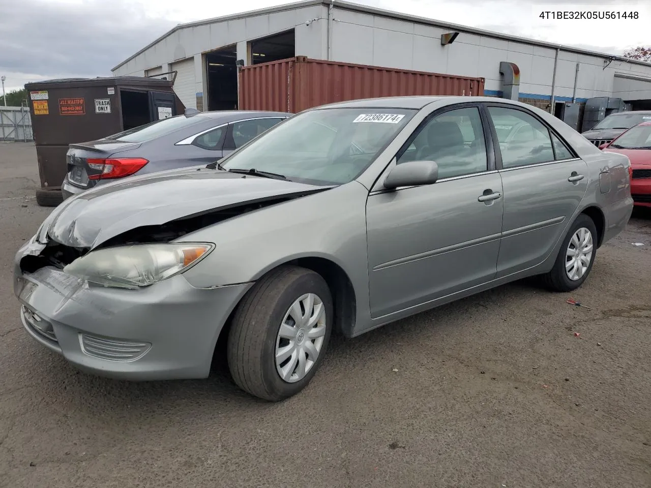 2005 Toyota Camry Le VIN: 4T1BE32K05U561448 Lot: 72386174