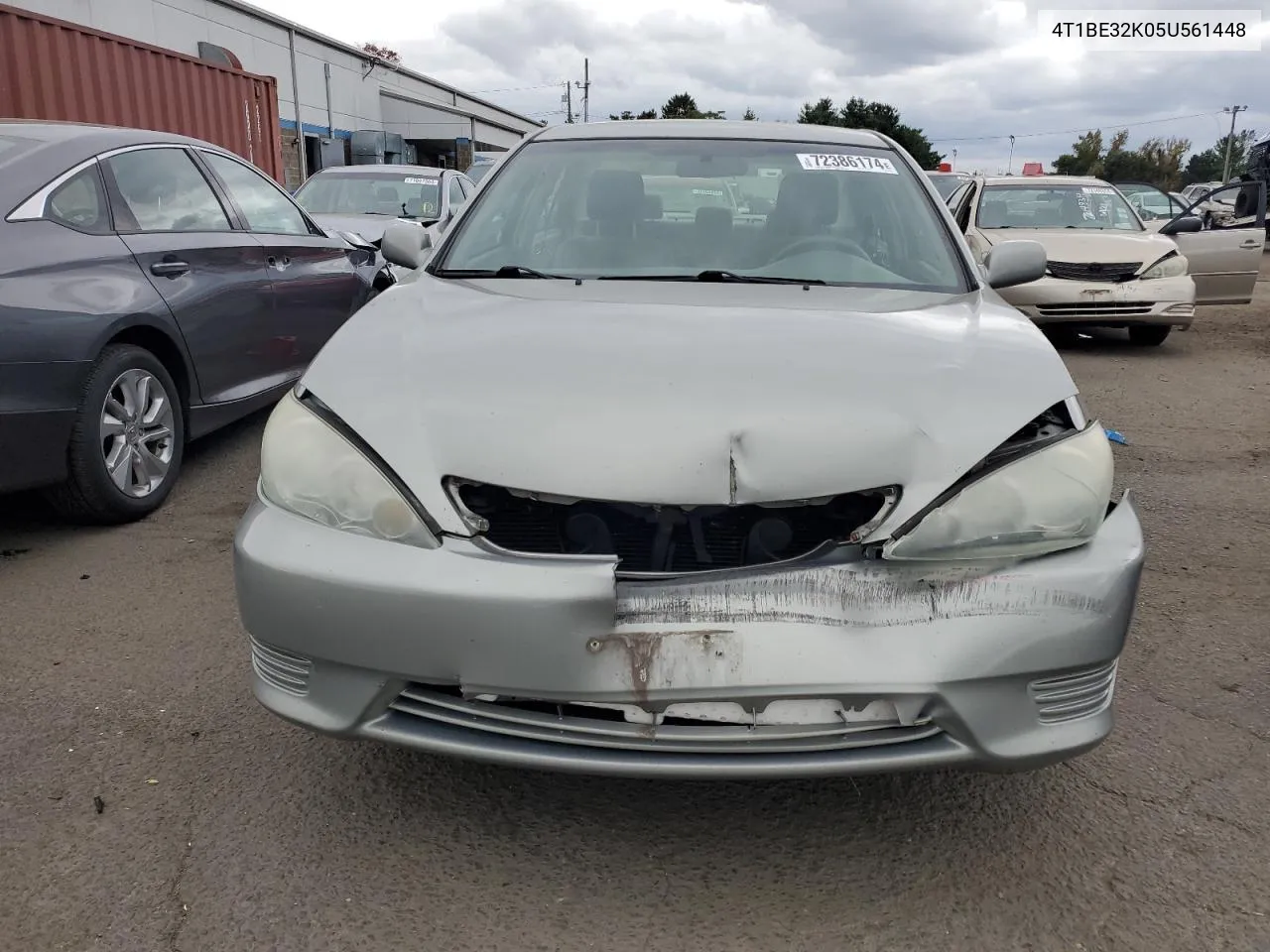 2005 Toyota Camry Le VIN: 4T1BE32K05U561448 Lot: 72386174